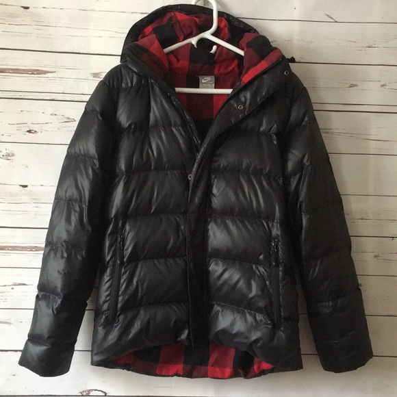 nike down feather jacket